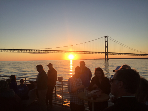 Sunset Cruise on the Straits of Mackinac 