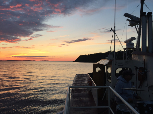 Sunset Cruise around Mackinac Island 